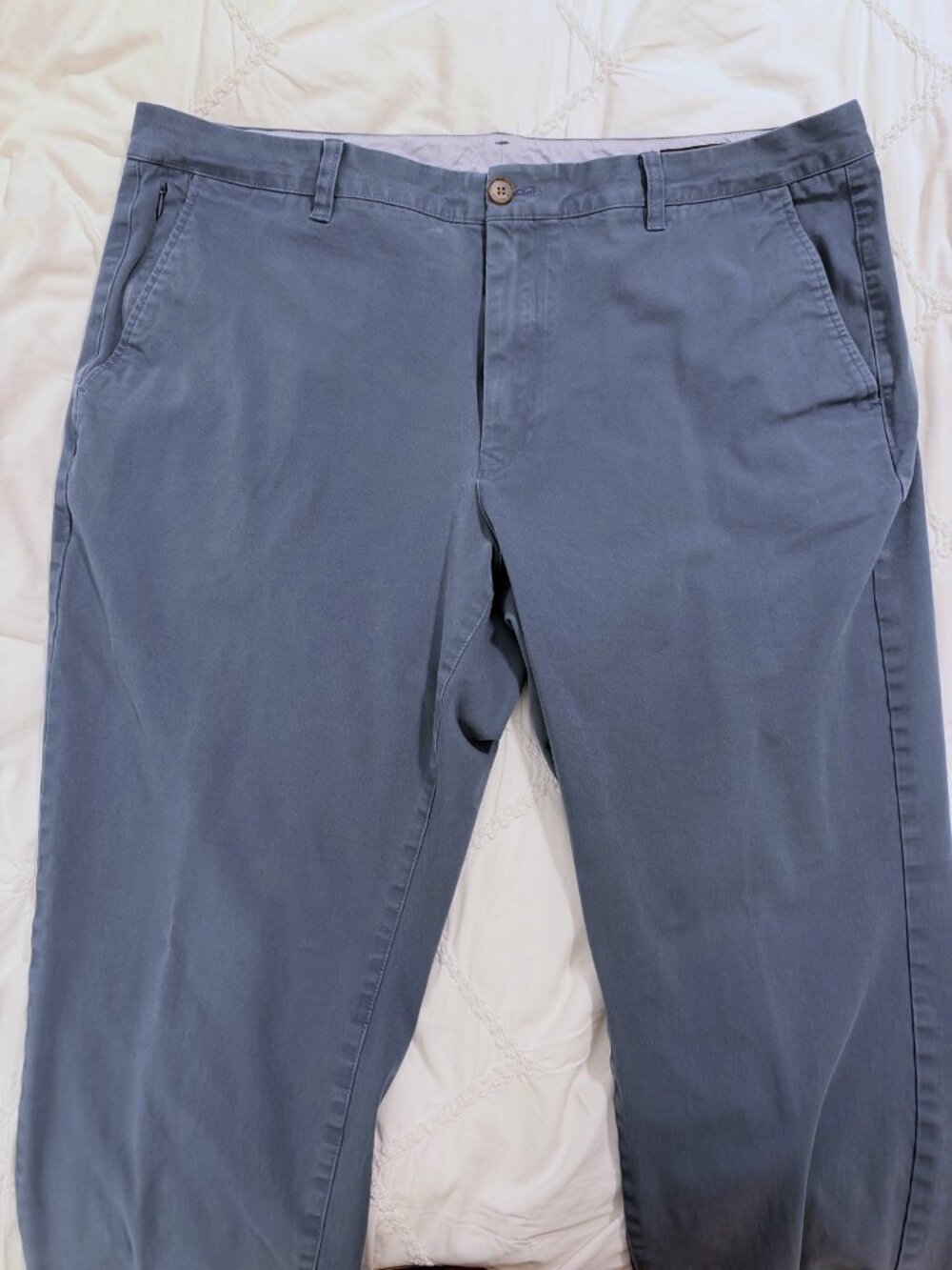 Bonobos Stretch Washed Chino 2.0 Mens 40x32 Slim Fit After Midnights Navy